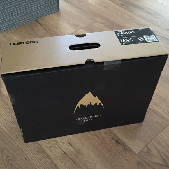 snowboard and boots package